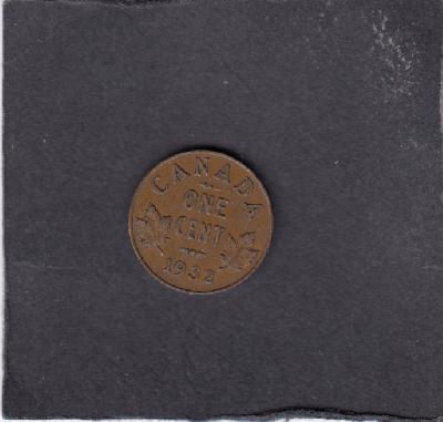 Beschrijving: 1 Cent GEORGIUS V